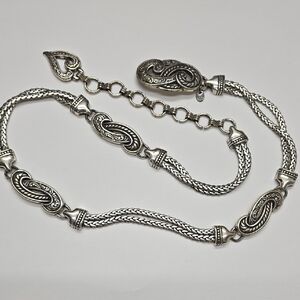 Vintage Brighton Silver Women's Belt